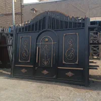 فروش و ساخت انواع درب باغی و حیاطی رنگ شده