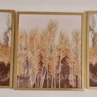 تابلو تکسچر طرح گندم