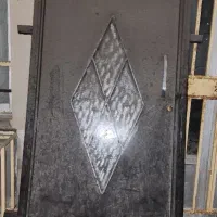 درب فلزی  استفاده نشده