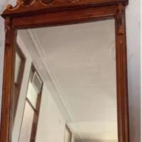 اینه قاب چوب گردو درجه یک