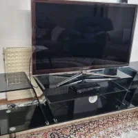 فروش تلویزیون ال ای دی سامسونگ و میز شیشه ای