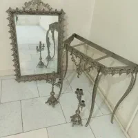 آینه کنسول برنجی
