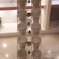 استند فلزی گل