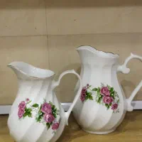 دو عدد پارچ گل سرخی