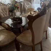 میز ناهار خوری سلطنتی ۸ نفره
