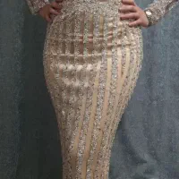 پیراهن  سنگ دوزی شده