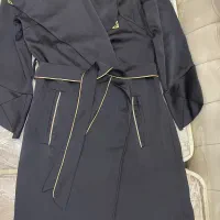 دو‌ عدد مانتوی مشکی مدل بسیار شیک و‌زیبا کاملا نو