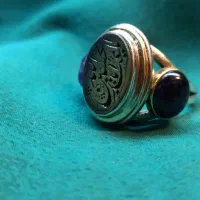 انگشتر تمام دستساز خاص خطی