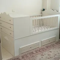 تخت کودک و نوجوان همراه با تشک|تخت و سرویس خواب|تهران, سنگلج|دیوار