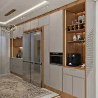 طراحی و اجرای کابینت و کمد دیواری متری 3 تومن