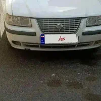 سمند ای آف سون مدل 96دوسه لکه رنگ دارد