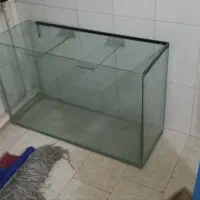 اکواریوم بزرگ و کوچک   و ماهی و وسیله های اکواریوم