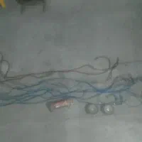 سیم کشی سیستم ارسی 3 عدد و کابل و خازن و میدرنج
