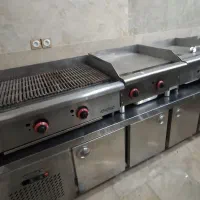 گریل چدن روغنی و زغالی