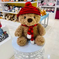 عروسک خرس نشسته خارجی لطیف و باکیفیت