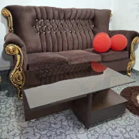 مبل راحتی 7نفره سالم همراه میزو3 میزعسلی