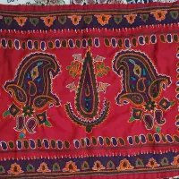 پشتی پته قرمز دوخت سنتی نو