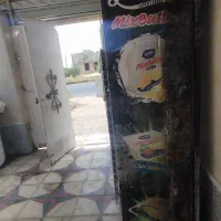 یخچال سرد کن ایستاده  آسیب دیدع