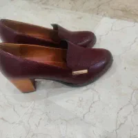 کفش تمام چرم طبیعی زنانه