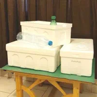 سایز متوسط یخدان پزشکی،صنعتی از جنس یونولیتی فشرده