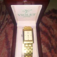 ساعت ویولت طلایی مردانه