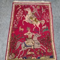 قالیچه تصویری قدمت دار