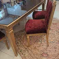 میز و صندلی 6 نفره آنتیک