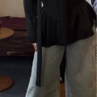 شلوار شافل واید