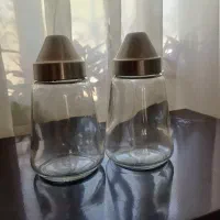 دو عدد جا شکری بلور قدیمی دونه ۱۵۰