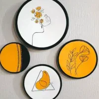 دیوار کوب سفالی