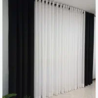 نصب انواع پرده لوستر  موکت