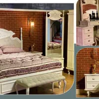 تخت خواب دونفره نیلماه \ ست کامل عروس \