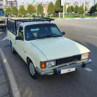 پیکان وانت مدل92 بی رنگ دوگانه کارخانه درحد