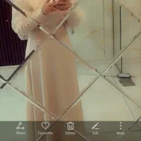 لباس مجلسی رنگ کرم