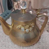 قوری استیل آب طلا