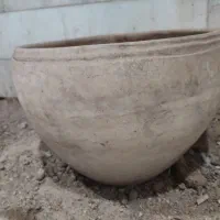 گلدان سفالی بزرگ