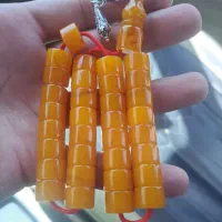 تسبیح کهربا فول رگه