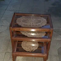 میز ۳ تیکه.