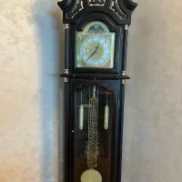 ساعت ایستاده چوبی