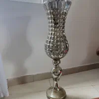 گلدان نقره ای شیک