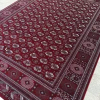 فرش ترکمن ماری گل ۹ متری
