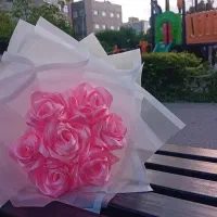دسته گل آماده فوری هدیه روز دختر ربانی