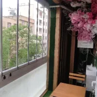 شیشه بالکنی تاشو