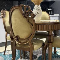 میز ناهارخوری ۴ نفره درحد نو جنس پلیمر