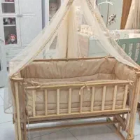 گهواره نانو کنار تخت مادر در حد نو
