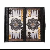 تخته نرد چرم سامسونتی قفل دار