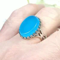 انگشتر نقره مردانه
