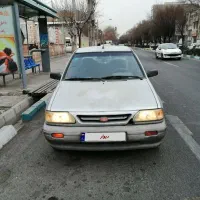 پراید آخر ۸۶ بدون رنگ ضربه جوش و ترک دزدگیر تصویری