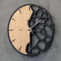 ساعت دیواری ،ساعت چوبی ،ساعت لیزر
