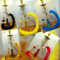 قلیان فرشته برنزی سنگین وزن کامدهی خوب قلیون